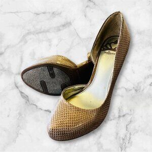 Fergalicious Nude Heels - Size 7.5